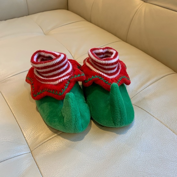 kids elf slippers
